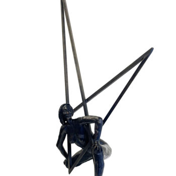 Sculpture intitulée "Dovile" par Reno, Œuvre d'art originale, Bronze