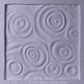 Sculpture titled "pieza 3" by Renzo Campoverde, Original Artwork, Ceramics
