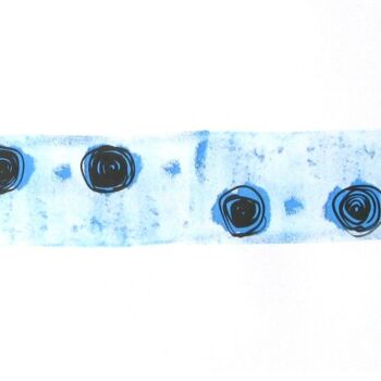 Εκτυπώσεις & Χαρακτικά με τίτλο "Tinta azul" από Renzo Campoverde, Αυθεντικά έργα τέχνης, Χαρακτική