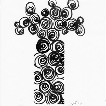 Drawing titled "Zen 30" by Renzo Campoverde, Original Artwork