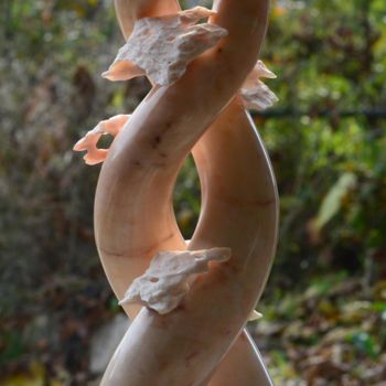 Sculpture intitulée "oriental love" par Cesar Valerio, Œuvre d'art originale, Pierre