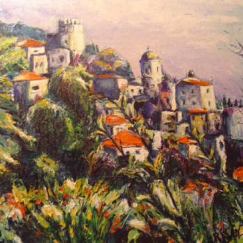 Painting titled "ROQUEBRUNE CAP MART…" by Resan, Original Artwork