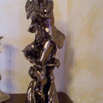 Sculpture titled "PARFUM DE FEMME" by Resan, Original Artwork, Terra cotta