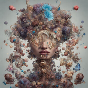 Arts numériques intitulée "I see" par Reskatorsilver, Œuvre d'art originale, Impression numérique