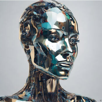 Digitale Kunst mit dem Titel "Digital ART 96 - Ro…" von Reskatorsilver, Original-Kunstwerk, Digitaldruck