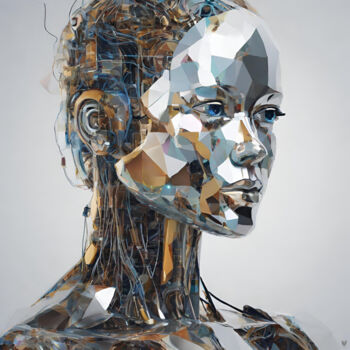 Arts numériques intitulée "Digital ART 92 - Ro…" par Reskatorsilver, Œuvre d'art originale, Impression numérique