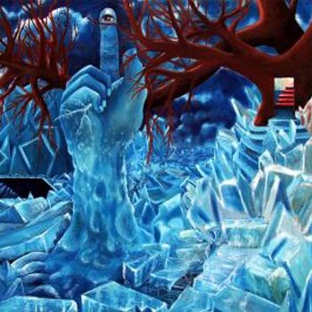 "Yaşasın mavi özgürl…" başlıklı Tablo Ressam-Duvar Ressamı,Karikatürist,Grafik tarafından, Orijinal sanat