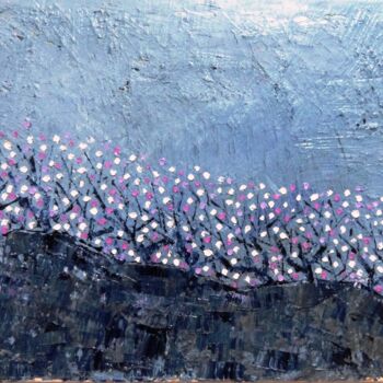 Malarstwo zatytułowany „winter blossom” autorstwa Reuven Dattner, Oryginalna praca, Inny