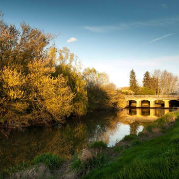 Fotografia intitolato "LE PONT" da Karine Revillon, Opera d'arte originale