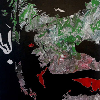 Pittura intitolato "The Joker" da Revita Sozey, Opera d'arte originale, Acrilico