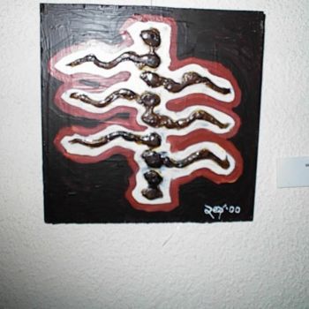 Картина под названием "Amnescent light" - Rey Villamosa, Подлинное произведение искусства