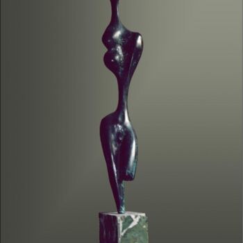 Sculpture intitulée "9.(36x7x7)_Torso,_B…" par Rezo Khasia, Œuvre d'art originale, Coulage