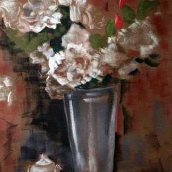 Malarstwo zatytułowany „Flowers_small.jpg” autorstwa Gennadi Finkelstein (rfmetro), Oryginalna praca, Pastel