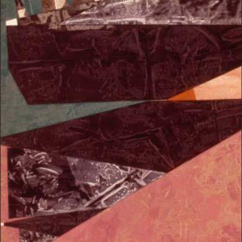 Pittura intitolato "New York Series 199…" da Ricardo Morin, Opera d'arte originale, Olio
