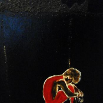 Malerei mit dem Titel "Songe d'une nuit d'…" von Romuald, Original-Kunstwerk, Acryl Auf Keilrahmen aus Holz montiert