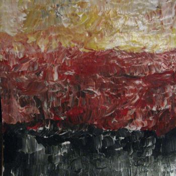Painting titled "ditchland" by Régis Gerard, Original Artwork