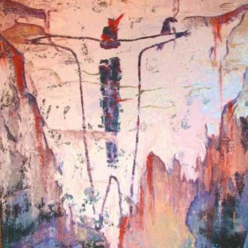 Pittura intitolato "Bird on Hand" da Ritch Gaiti, Opera d'arte originale, Altro