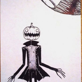 Drawing titled "This is Halloween" by Rialzeeno, Original Artwork, Other