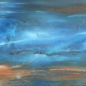 Painting titled "delta.jpg" by Fabienne Ribeyrolles, Original Artwork, Oil