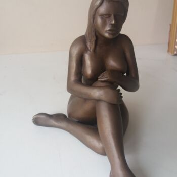 Sculpture intitulée "Escultura em bronze…" par Ricardo Navarro, Œuvre d'art originale, Bronze