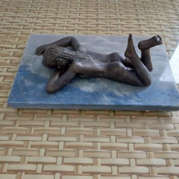 Scultura intitolato "Nude female sculptu…" da Ricardo Navarro, Opera d'arte originale, Bronzo