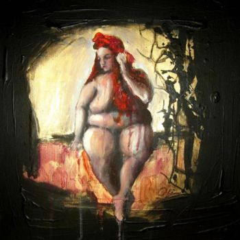 Pintura intitulada "Eva" por Ricardo Passos, Obras de arte originais