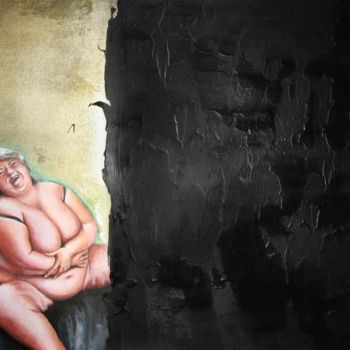 Pintura intitulada "Happy?" por Ricardo Passos, Obras de arte originais