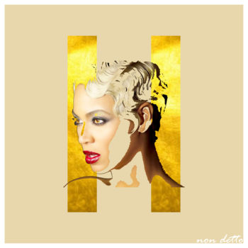 Digital Arts titled "Bey" by Riccardo Dolfini, Original Artwork, 2D Digital Work