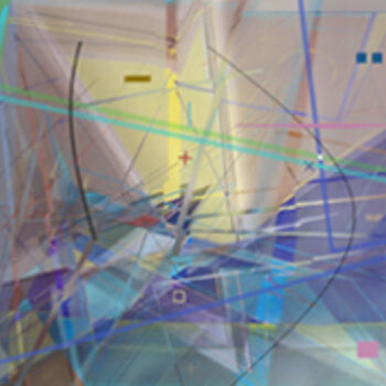 Digital Arts με τίτλο "linear transformati…" από Riccardo Liotta, Αυθεντικά έργα τέχνης