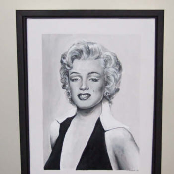 Painting titled "Marilyn" by Richard Mangold, Original Artwork, Oil