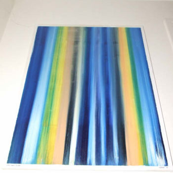 Картина под названием "Neon" - Richard Mangold, Подлинное произведение искусства, Масло
