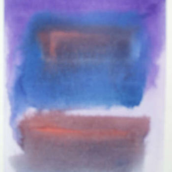 Peinture intitulée "Colour Field , Mauv…" par Richard Mangold, Œuvre d'art originale, Huile