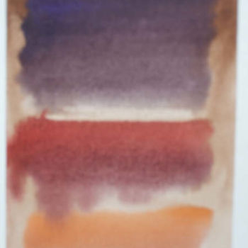 Peinture intitulée "ColourField Brown,…" par Richard Mangold, Œuvre d'art originale, Huile