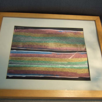 Картина под названием "Speed Interferance 7" - Richard Mangold, Подлинное произведение искусства, Масло