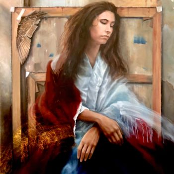 Painting titled "Becoming" by Richard Ferguson, Original Artwork, Oil