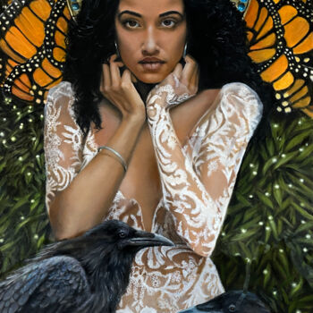 Pintura titulada "Monarch II" por Richard Ferguson, Obra de arte original, Oleo