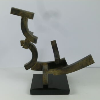 Sculpture titled "Balance" by Richard Blaas, Original Artwork, Metals