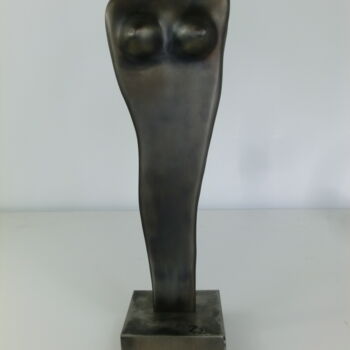 Sculptuur getiteld "Frau 2" door Richard Blaas, Origineel Kunstwerk, Metalen