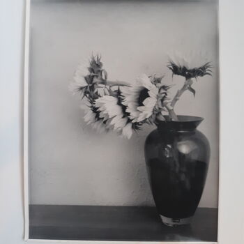 Fotografía titulada "Sunflowers" por Richard Eugene Puckett, Obra de arte original, Fotografía analógica Montado en Otro pan…