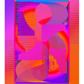 Digital Arts titled "Concerto for Four H…" by Richard Nodine, Original Artwork, Digital Painting