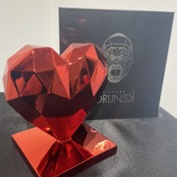 Скульптура под названием "Heart Spirit (Full…" - Richard Orlinski, Подлинное произведение искусства