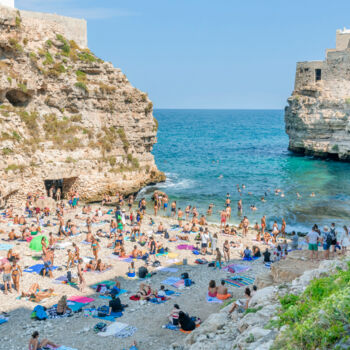Photography titled "Polignano a Mare, P…" by Richard Silver, Original Artwork, Digital Photography