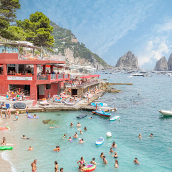 Photography titled "Spiaggia Marina Gra…" by Richard Silver, Original Artwork, Digital Photography