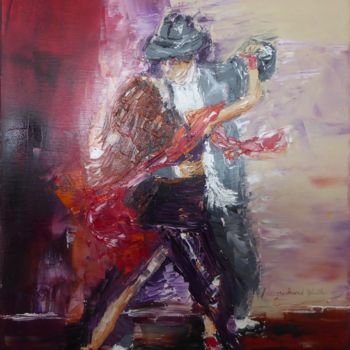 Painting titled "Tango" by Richard Walter, Original Artwork, Oil