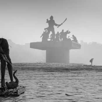 Photography titled "Lachit Ghat by Rich…" by Richard Barman, Original Artwork, Digital Photography