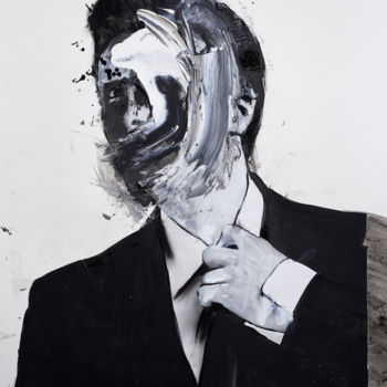Картина под названием "workingman-01.jpg" - Richard Fremont, Подлинное произведение искусства, Акрил