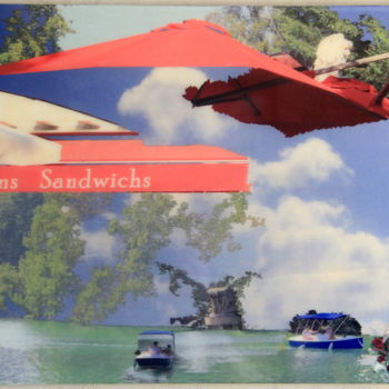 Картина под названием "" Sandwichs "" - Richard Magan Ac, Подлинное произведение искусства, Фотомонтаж