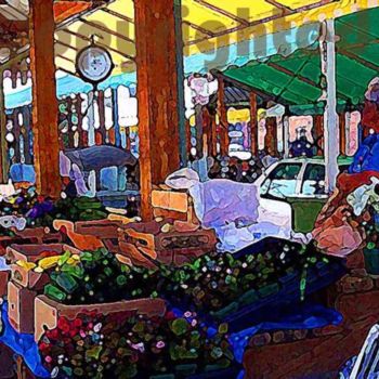 Photography titled "Farmer' Market" by Susan Lamson, Original Artwork