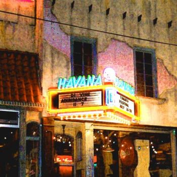 「Havana's at Night」というタイトルの写真撮影 Susan Lamsonによって, オリジナルのアートワーク