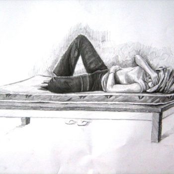 Drawing titled "figure drawing2" by Richard-Elekwa, Original Artwork, Other